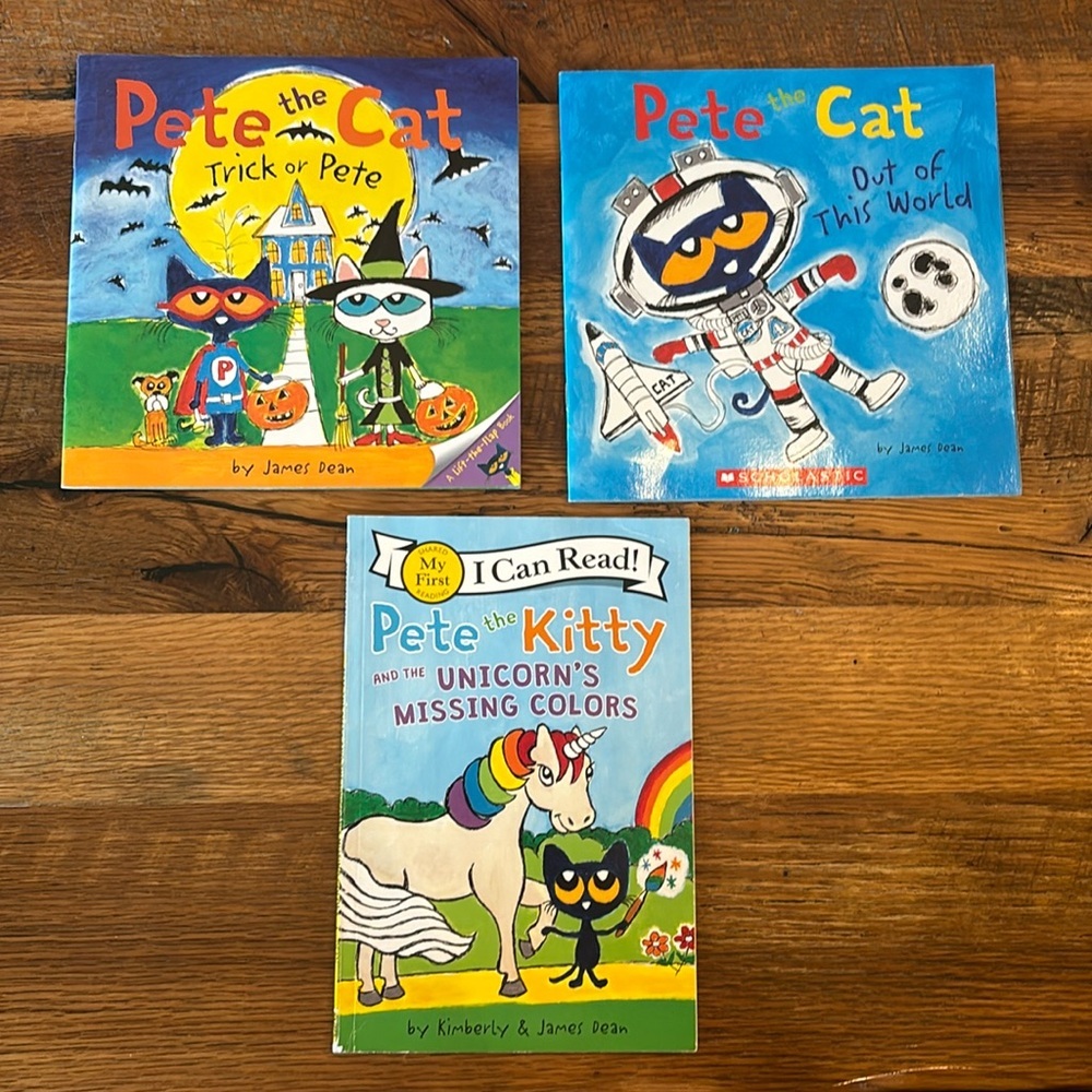 Bundle of Pete the Cat books